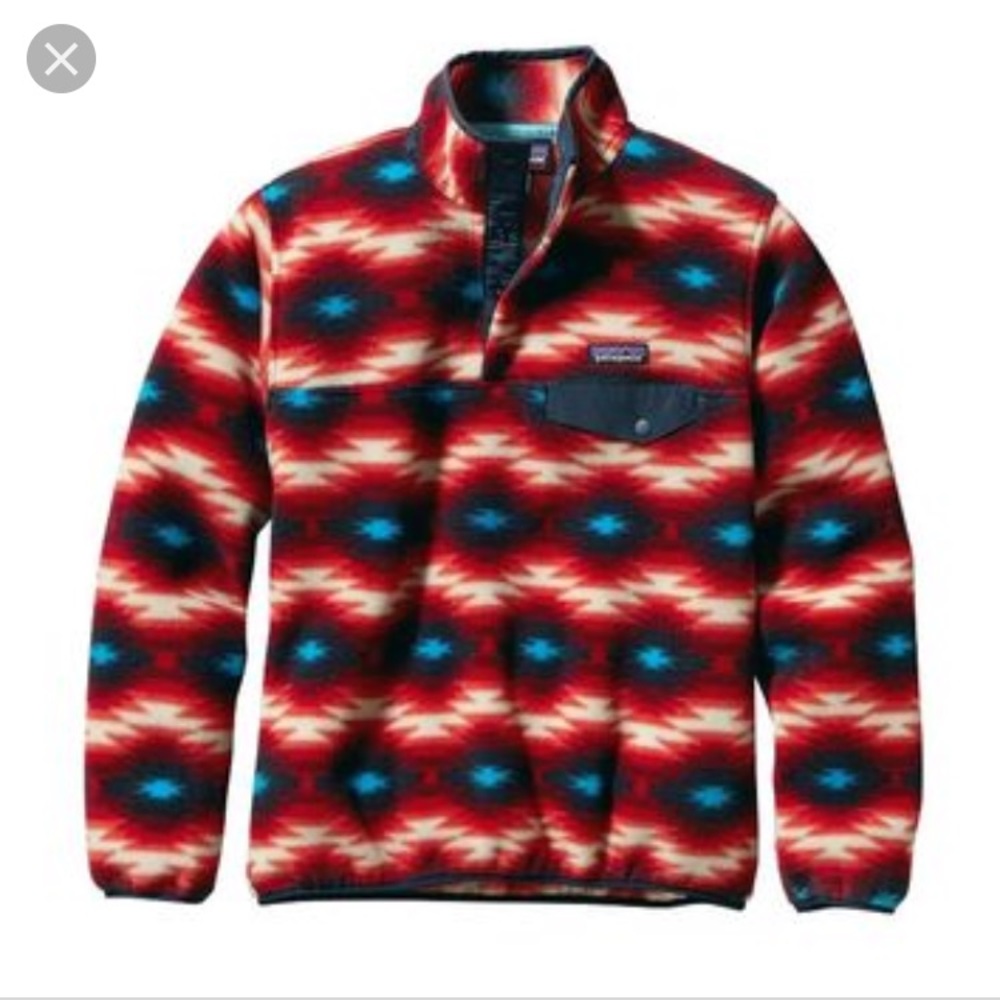 Patagonia patterned fleece